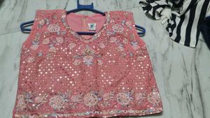 Embroidered Lehenga Choli Blouse