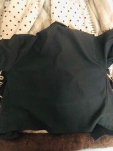 Black Button-Down Long Sleeve Shirt