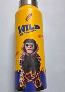 Funny Monkey Stainless Steel Bottle