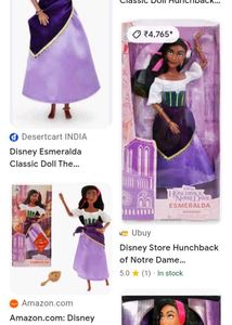 Disney Esmeralda Doll
