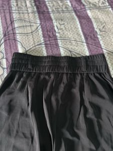 Black Wide Leg Trousers