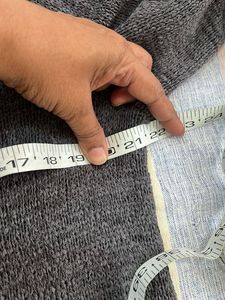 Cozy Gray Knit Sweater