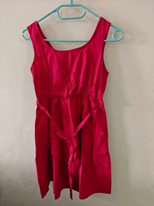 Chic Sleeveless Pink Dress
