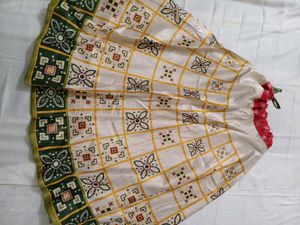 Printed lehenga choli