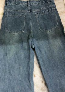 Vintage Wash Denim Jeans