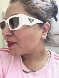 White Prada Sunglasses