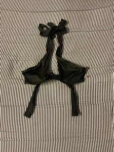 Black Tie Bikini Top