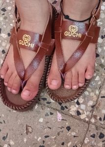 6-7 yrs kohlapuri sandal for boy