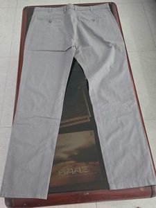 Men's Grey Casual Pants