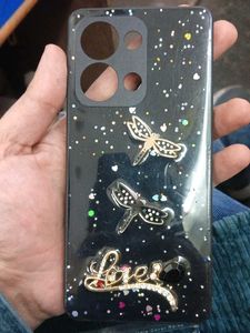 Opp -Reno9 5G cover Sparkly Dragonfly Phone Case