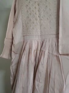 Embroidered Kurta with Embellishments