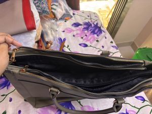 Stylish Grey Tote Bag