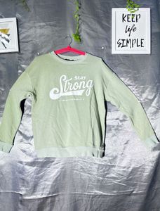 Stay Strong Graphic Sweatshirt
