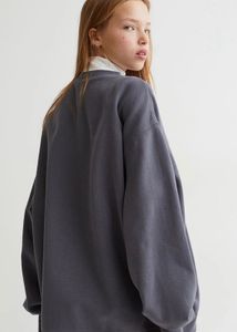 Oversized Grey Sweatshirt