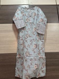 Floral Print Kurta