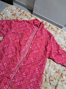 Stylish Pink Ethnic Co-ords Set