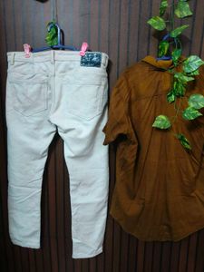 Men's Casual Shirt and Pants Set