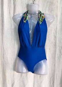 I. Stunning Royal Halter Neck One-Piece Swims