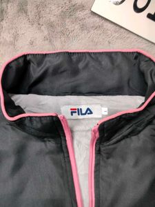 Fila Black &amp; Pink Track Jacket