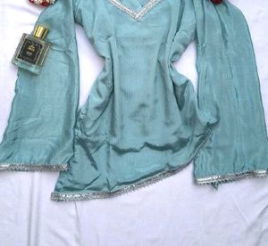 Y2k Assymetrical Corset back kurti 🫶🏻