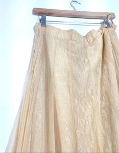 Lehnga Beige Colour( Fix Price)