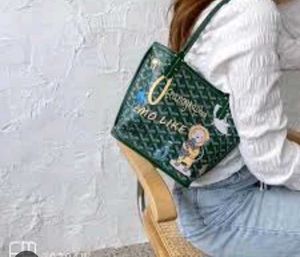 Emo Designer Tote Bag with Matching Pouch
