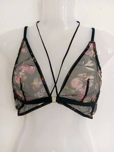 Victoria's Secret Floral Sheer Bra