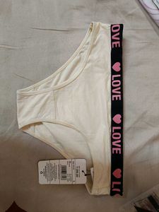 SHEIN Cream elastic panty