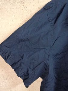 Oversized Classic Navy Blue Shirt