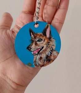 Custom Pet Potraits Keychains