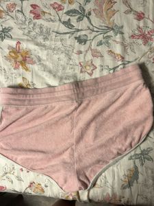 Pink Terry Cloth Shorts