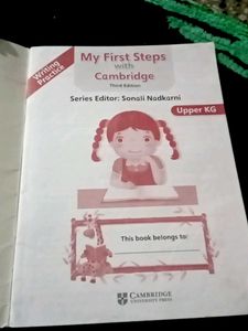 My First Steps With Cambridge Writing Practice