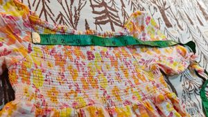 Tiered Floral Print Dress