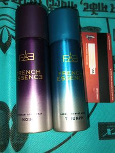 Pack Of 2 Peace French Essence Deadrant Deo