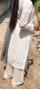 pakistani full drees kurti palzo and fancy dupatta