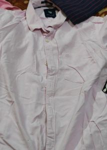 Raymond Light Pink Casual Shirt