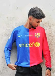 Barcelona Jersey - Long Sleeve size 'L'( large) 53