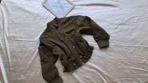 Olive Green Bomber Jacket