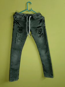 Nice And Comfortable Grey Jeans. Attractive