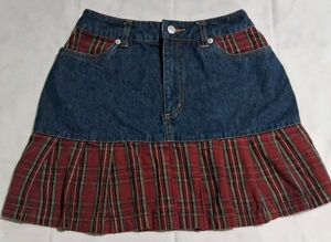 Mini jeans skirt