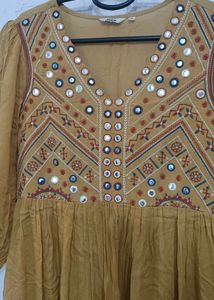 Boho Embroidered Maxi Dress