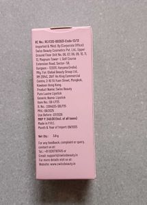 Swiss Beauty Pure Lustre Lipstick