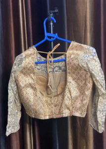 Gold Embellished Blouse