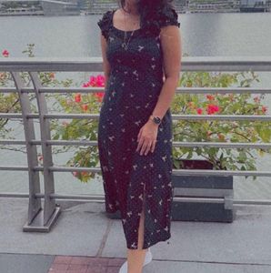 Rare By Ajio Black Dress