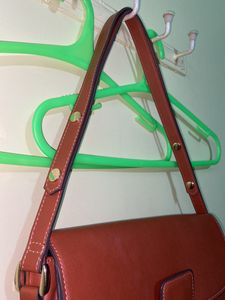 Mango Shoulder Bag Tan Color