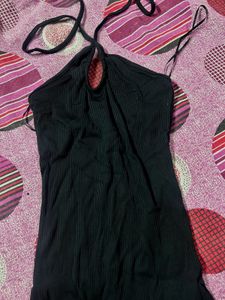 Sleek Black Halter Neck Jumpsuit