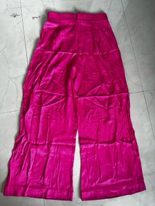 Pink Wide Leg Pants