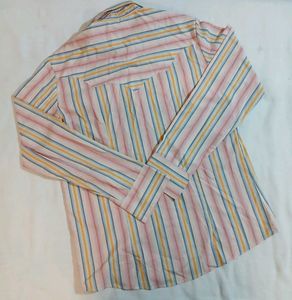 Men's Striped Long Sleeve Shirt