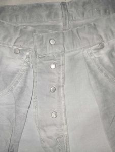 Men's Grey Denim slim fit Shorts