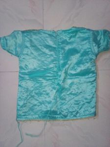 Gorgeous Sky Blue &amp; Gold Ethnic Party Wear 👗